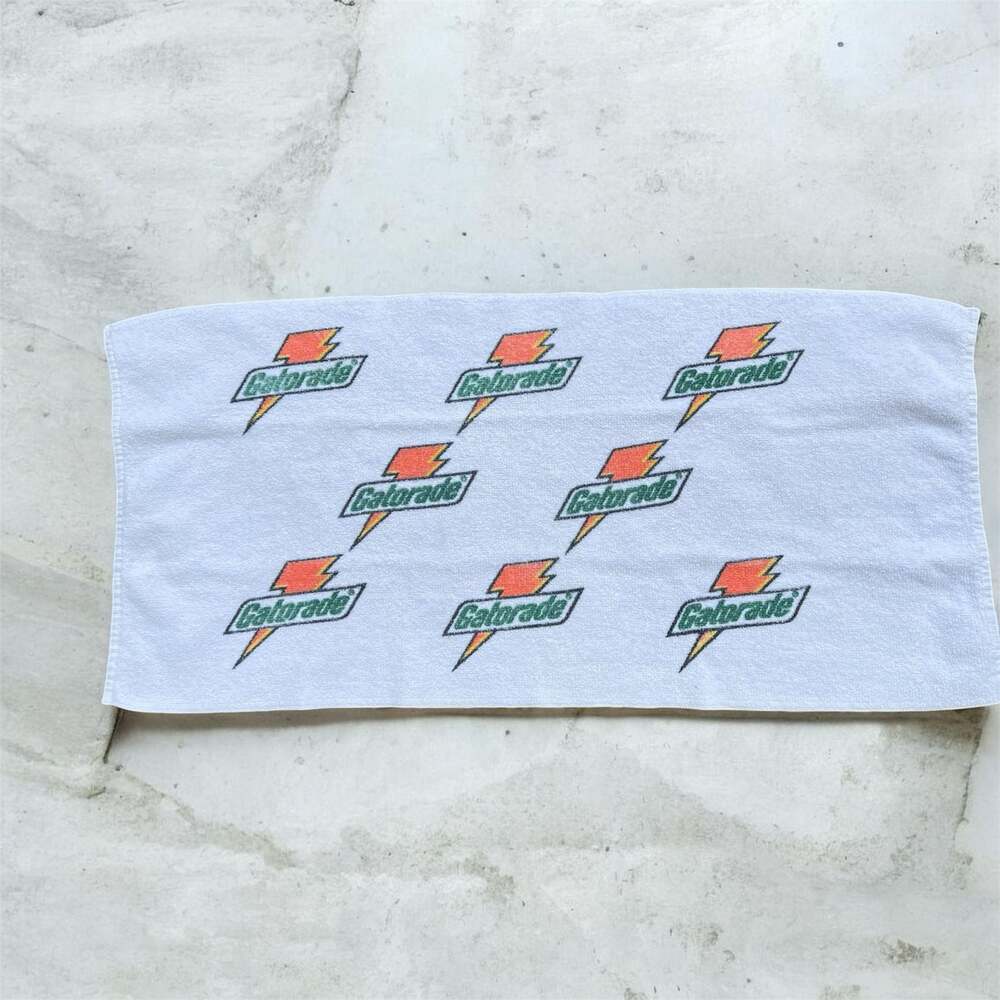 Vintage Gatorade Lightning Bolt Logo Sports Towel Made in USA